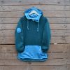 Women's reversible hoody in teal/turquoise - size 12